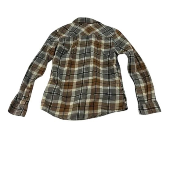 Fox Brown Shirt Button Down Shirt Women’s Small Long Sleeve 100% Cotton - Picture 3 of 8